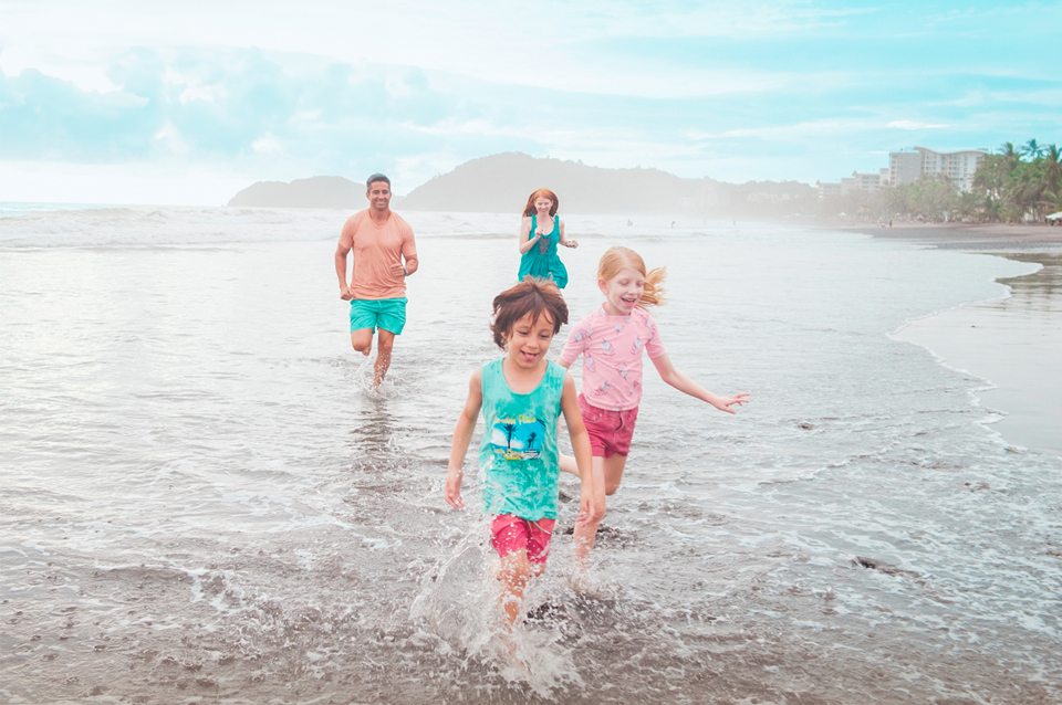 Playa en Costa Rica