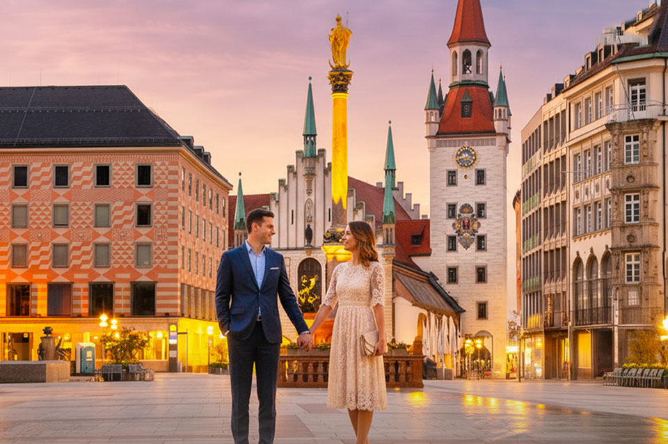 Múnich, Ruta Romántica, Berlín