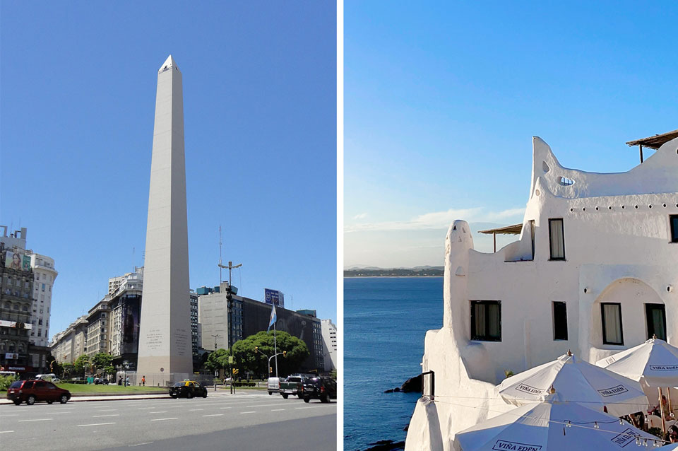 Dos países por uno: Argentina y Uruguay