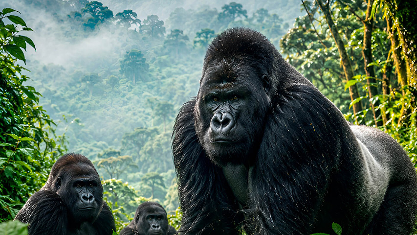 Uganda Grandes Primates