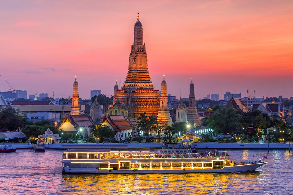 Crucero por Río de Chao Phraya